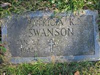 Swanson, Patricia K